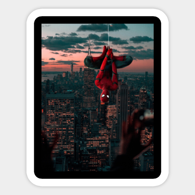 SpiderMan Spider Man Sticker TeePublic
